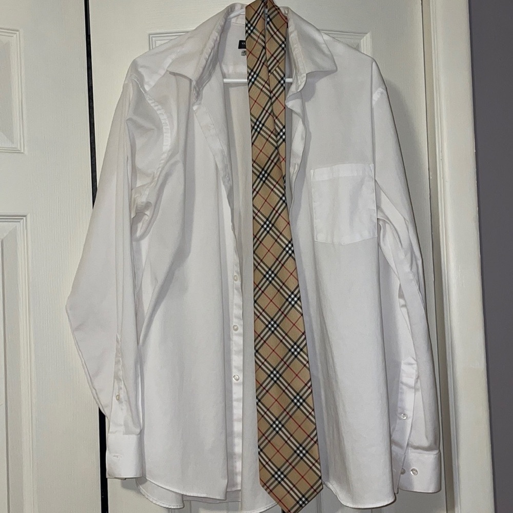 Burberry Nova Check Men’s 100% Silk Tie Italy